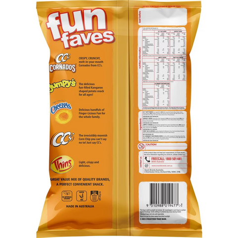 Fun Faves Variety Multipack Chips 18 Pack