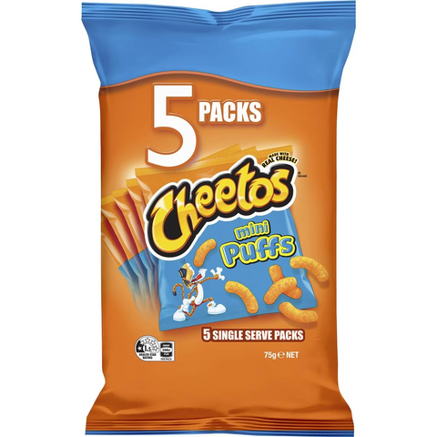 Cheetos Mini Puffs 5 Pack