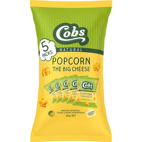 Cobs Popcorn The Big Cheese 5 Pack