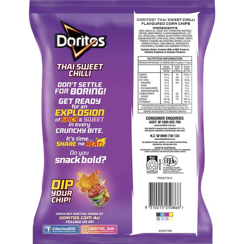 Doritos Thai Sweet Chilli 150g