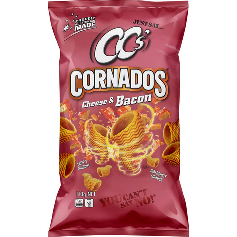 Cc's Cornados Cheese & Bacon 110g