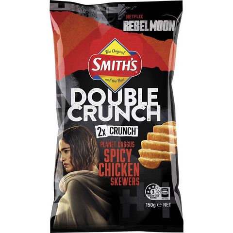 Smith's Double Crunch Spicy Chicken Skewers 150g