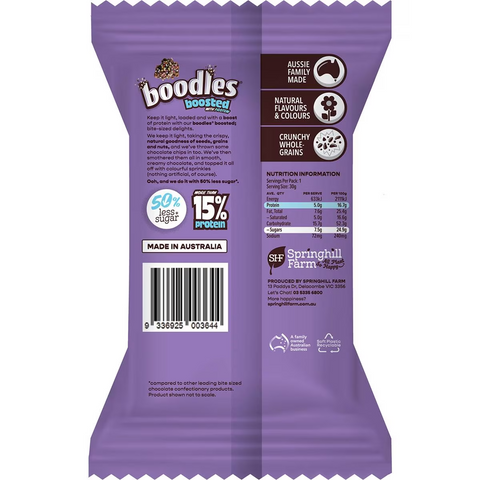 Boodles Boosted Chocolate Speckle 30g