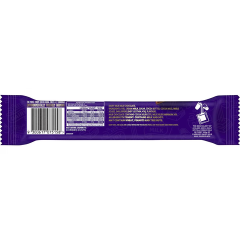 Cadbury Dairy Milk Chocolate Bar 75g