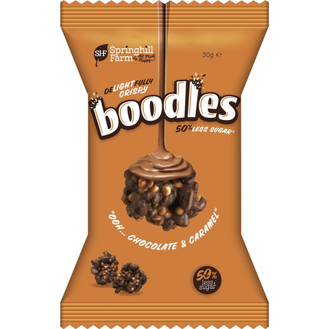 Boodles 50% Less Sugar Chocolate & Caramel 30g