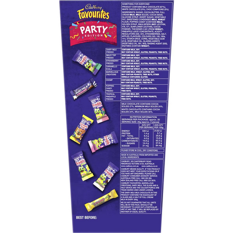 Cadbury Favourites Party Edition Boxed Chocolate 520g