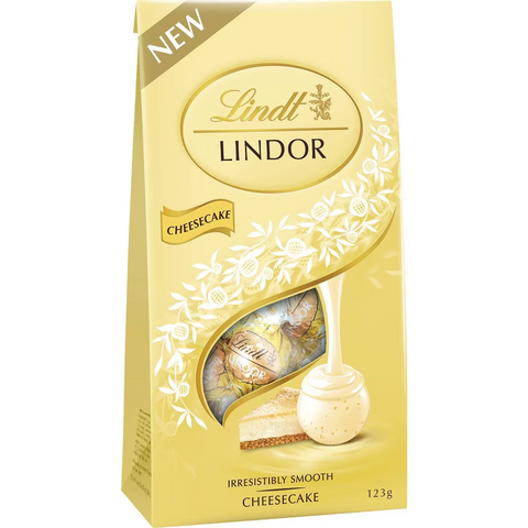 Lindt Lindor Cheesecake Chocolate Balls 123g