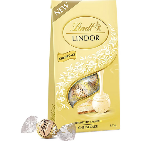 Lindt Lindor Cheesecake Chocolate Balls 123g