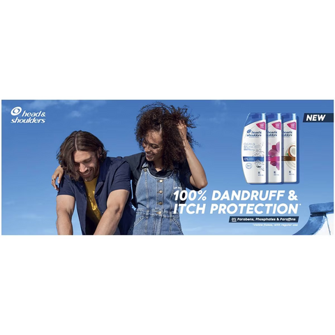 Head & Shoulders Clean & Balanced Anti Dandruff Shampoo For Clean Scalp 660ml