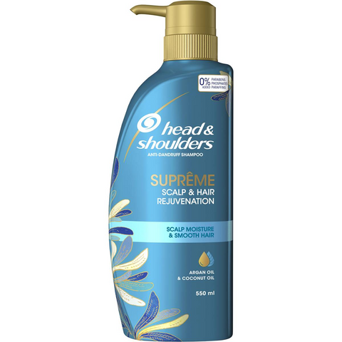 Head & Shoulders Supreme Moisture Anti Dandruff Shampoo 550ml