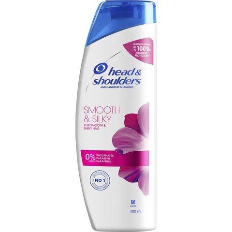 Head & Shoulders Smooth & Silky Anti Dandruff Shampoo 400ml