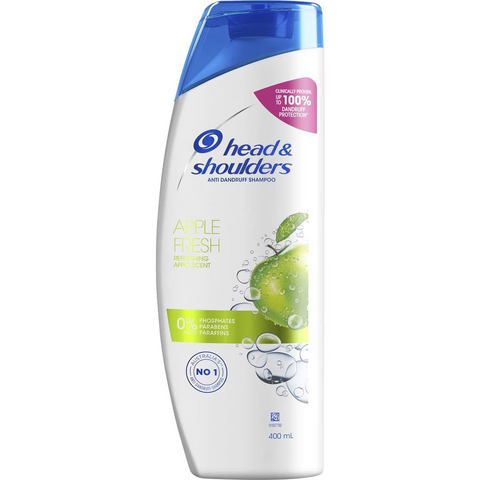 Head & Shoulders Apple Fresh Anti Dandruff Shampoo 400ml