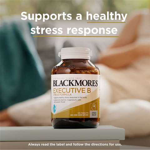 Blackmores Executive B Vitamin B Stress Support Tablets 125 Pack