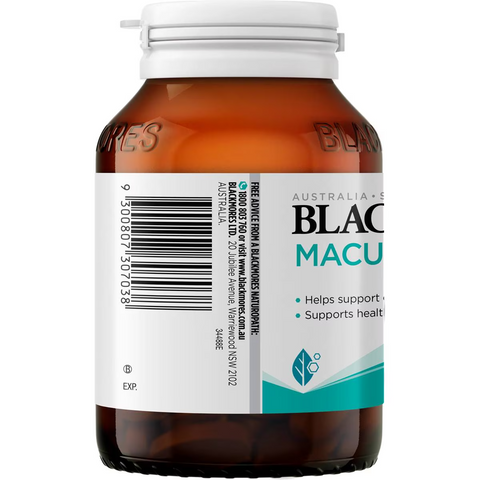 Blackmores Macu Vision Eye Care Vitamin Tablets 125 Pack