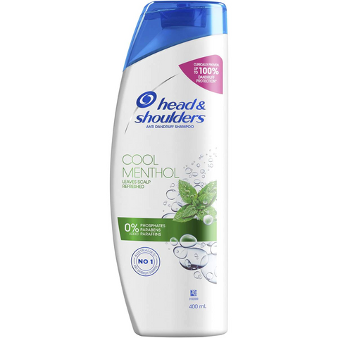 Head & Shoulders Cool Menthol Anti Dandruff Shampoo For Itchy Scalp