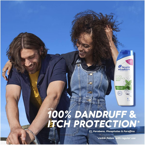 Head & Shoulders Cool Menthol Anti Dandruff Shampoo For Itchy Scalp