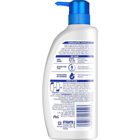 Head & Shoulders Ultramen Sports Fresh 2in1 Dandruff Shampoo & Conditioner