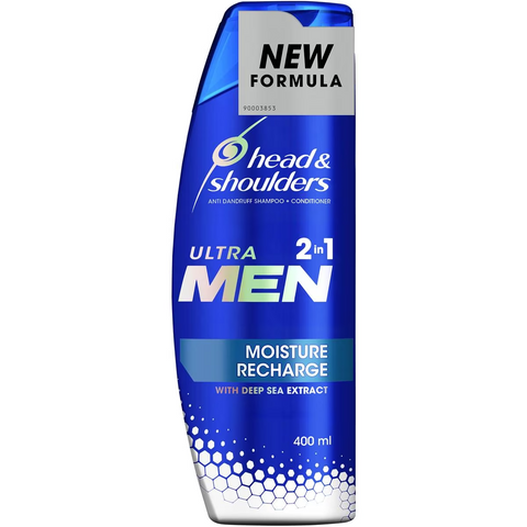 Head & Shoulders Ultra Men 2 In 1 Moisture Recharge Shampoo & Conditioner