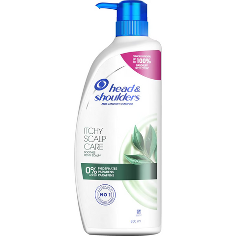 Head & Shoulders Itchy Scalp Care Anti Dandruff Shampoo 850ml