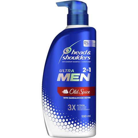 Head & Shoulders Ultramen Old Spice 2in1 Dandruff Shampoo & Conditioner