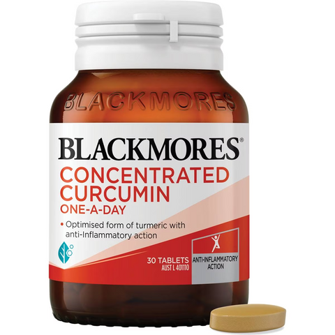 Blackmores Concentrated Curcumin Tablets 30 Pack