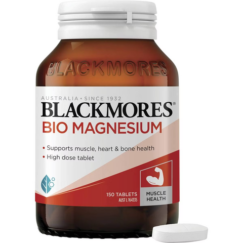 Blackmores Bio Magnesium Muscle Health Tablets 150 Pack