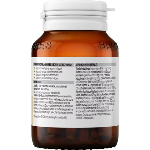 Blackmores Executive B Stress Formula 62 Tablets