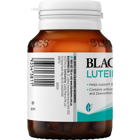 Blackmores Lutein Defence Eye Care Vitamin Tablets 60 Pack