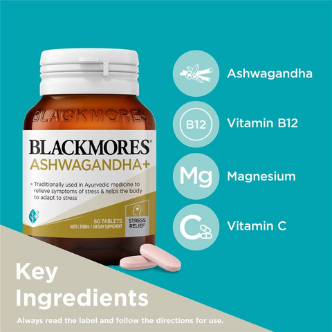 Blackmores Ashwagandha+ 60 Pack