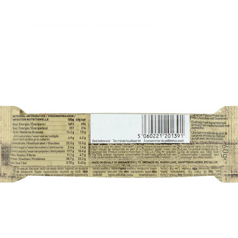 Grenade Caramel Chaos Caramel Flavour High Protein Bar 60g