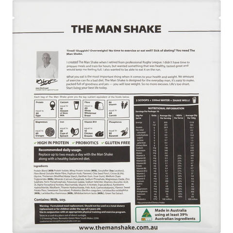 The Man Shake The Man Shake Chocolate 560g