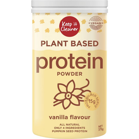 Keep It Cleaner Plant Based Protein Powder Vanilla Flavour 375g