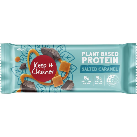 Keep It Cleaner Plant Based Protein Salted Caramel 40g