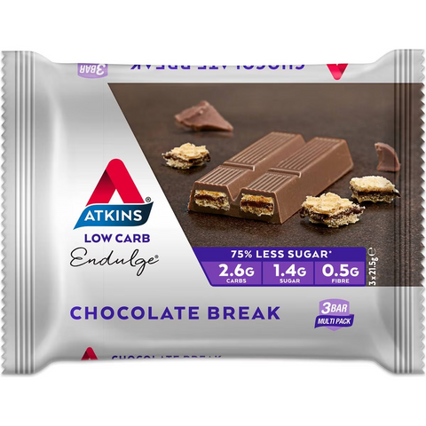 Atkins Endulge 3 Bar Chocolate Break 64.5g