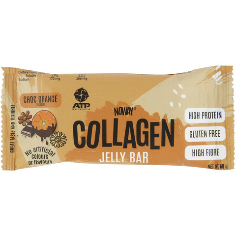 Noway Collagen Choc Orange Jelly Bar 60g