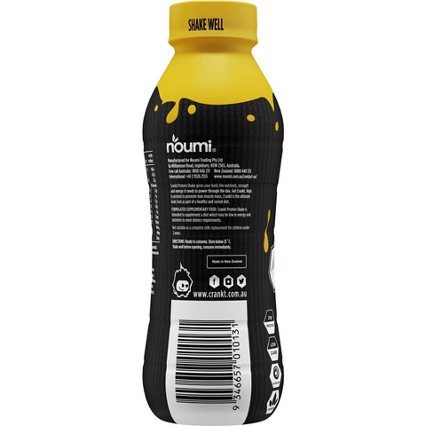 Crankt Premium Protein Shake Banana 400ml