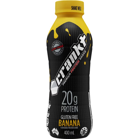 Crankt Premium Protein Shake Banana 400ml