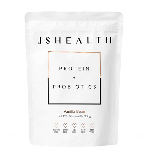 Jshealth Protein + Probiotics Vanilla Pea Protein Powder 300g