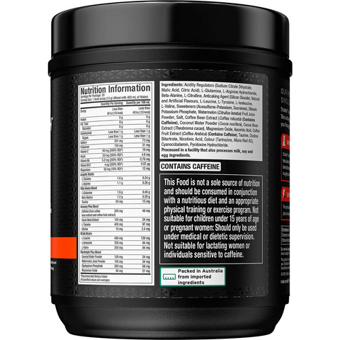 Muscle Tech Shatter Pre-workout Tropical Paradise Flavour 387g