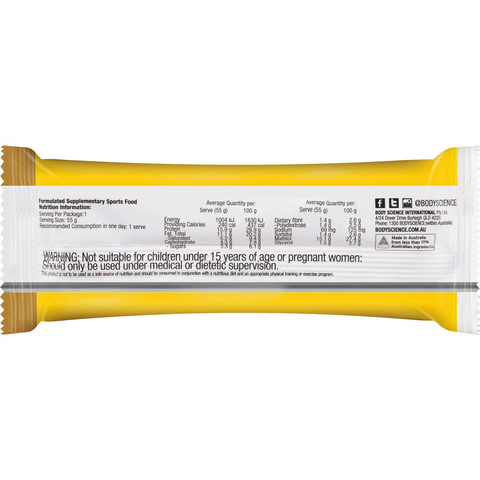 Bsc Body Science Mousse Low Carb Bar Passionfruit Cheesecake 55g