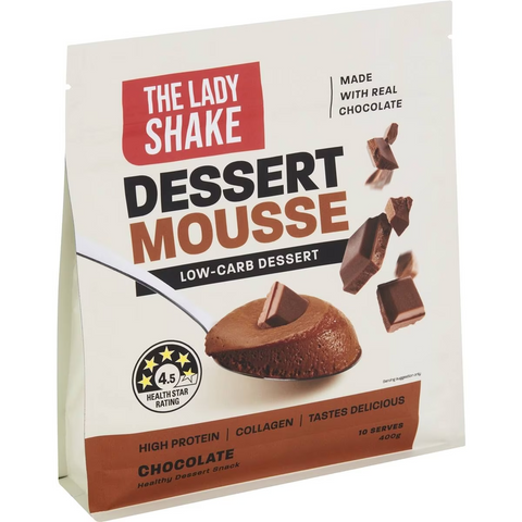 The Lady Shake Dessert Mousse Chocolate 10 Pack