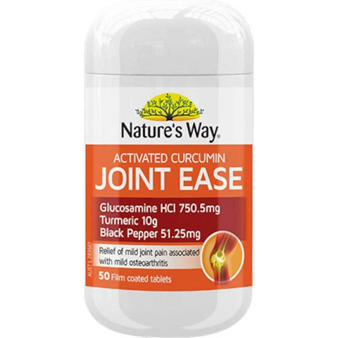 Natures Way Activated Curcumin Joint Ease 50 Tablets