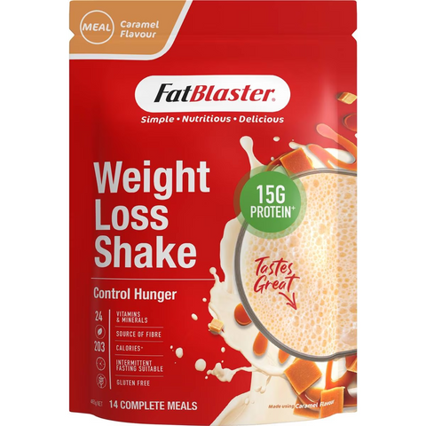 Fat Blaster Weight Loss Shake Caramel 465g