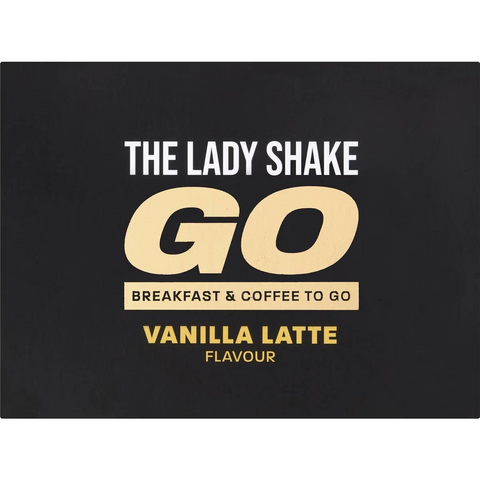 The Lady Shake Go Breakfast & Coffee To Go Vanilla Latte 10 Pack