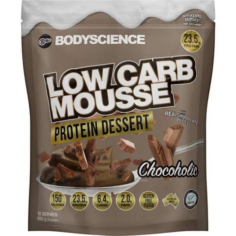 Bsc Low Carb Mousse Protein Powder Dessert Chocoholic 400g