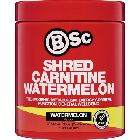 Bsc Shred Carnitine Watermelon 300g