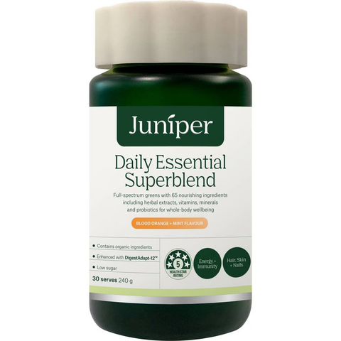 Juniper Daily Essential Superblend Blood Orange & Mint Flavour 240g