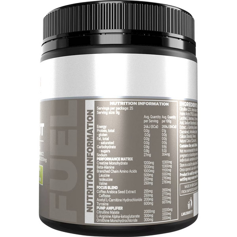 Musashi Pre Workout Lemon Lime 225g