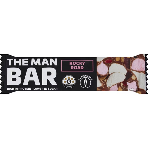 The Man Bar Rocky Road 50g