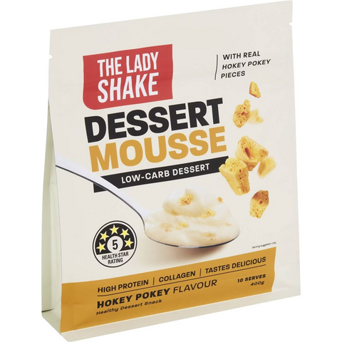 The Lady Shake Dessert Mousse Hokey Pokey 10 Pack